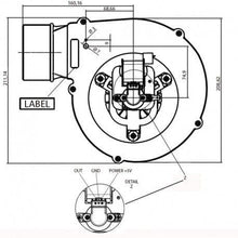 Load image into Gallery viewer, EXHAUST FAN VFC1-160