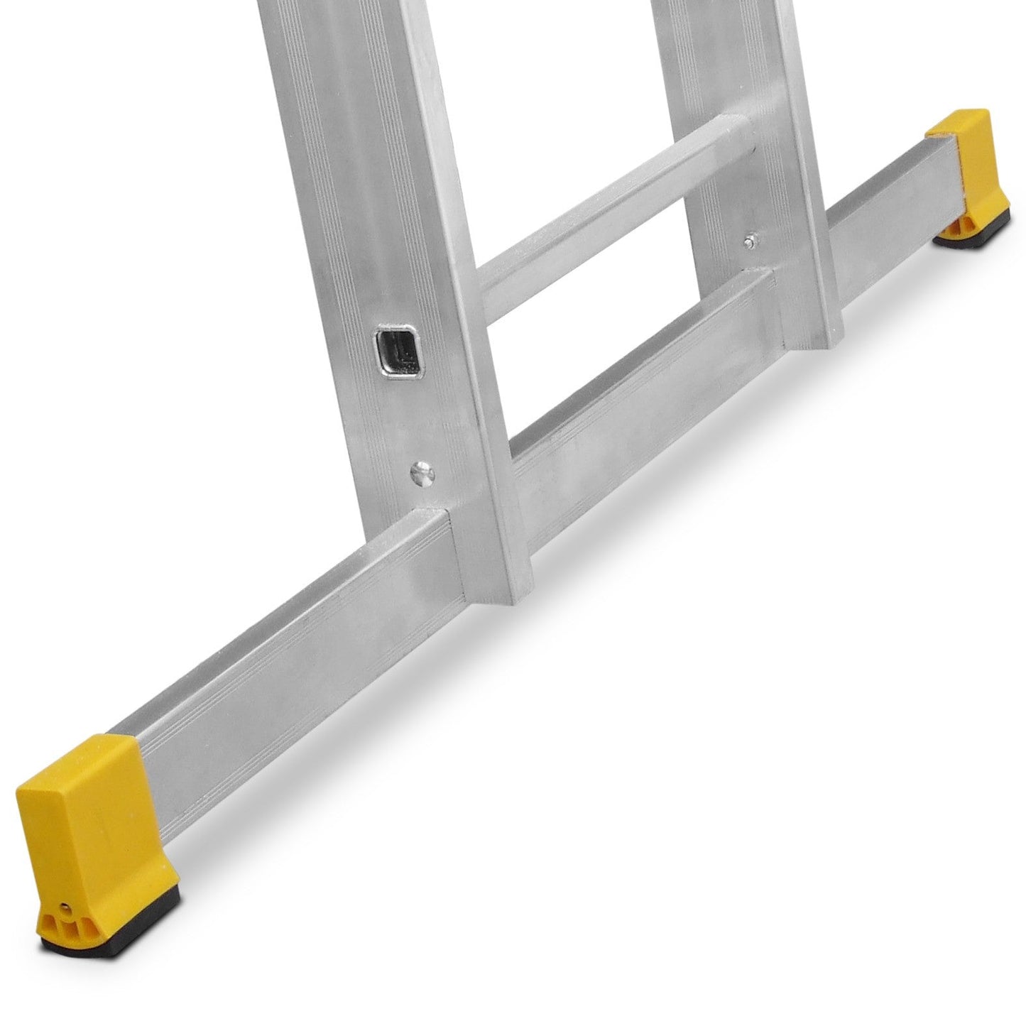 PROFESSIONAL TWO PART EXTENDABLE LADDERS WITH ROPE, model 8318