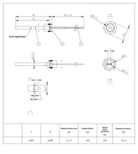 Load image into Gallery viewer, STEEL IGNITER 165x12.5mm, 350W, Code: HF 1210004-E