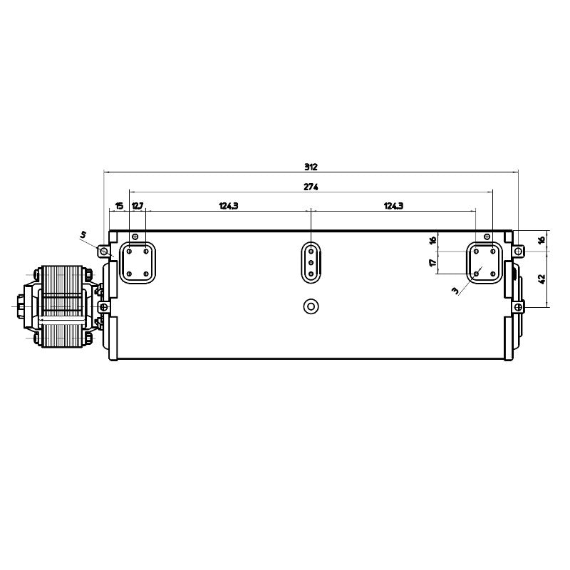 TANGENTIAL FAN TGO 60/1-300/30 25/1800 SF M270