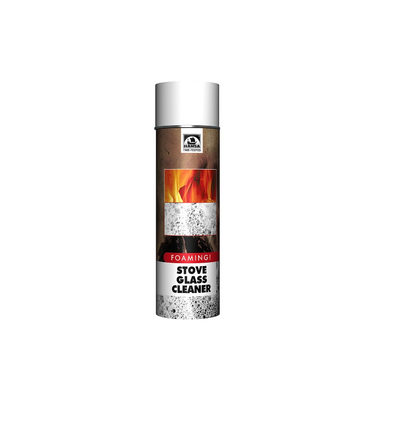 FOAMING GLASS CLEANER for wood and pellet stoves, Foam 200ml