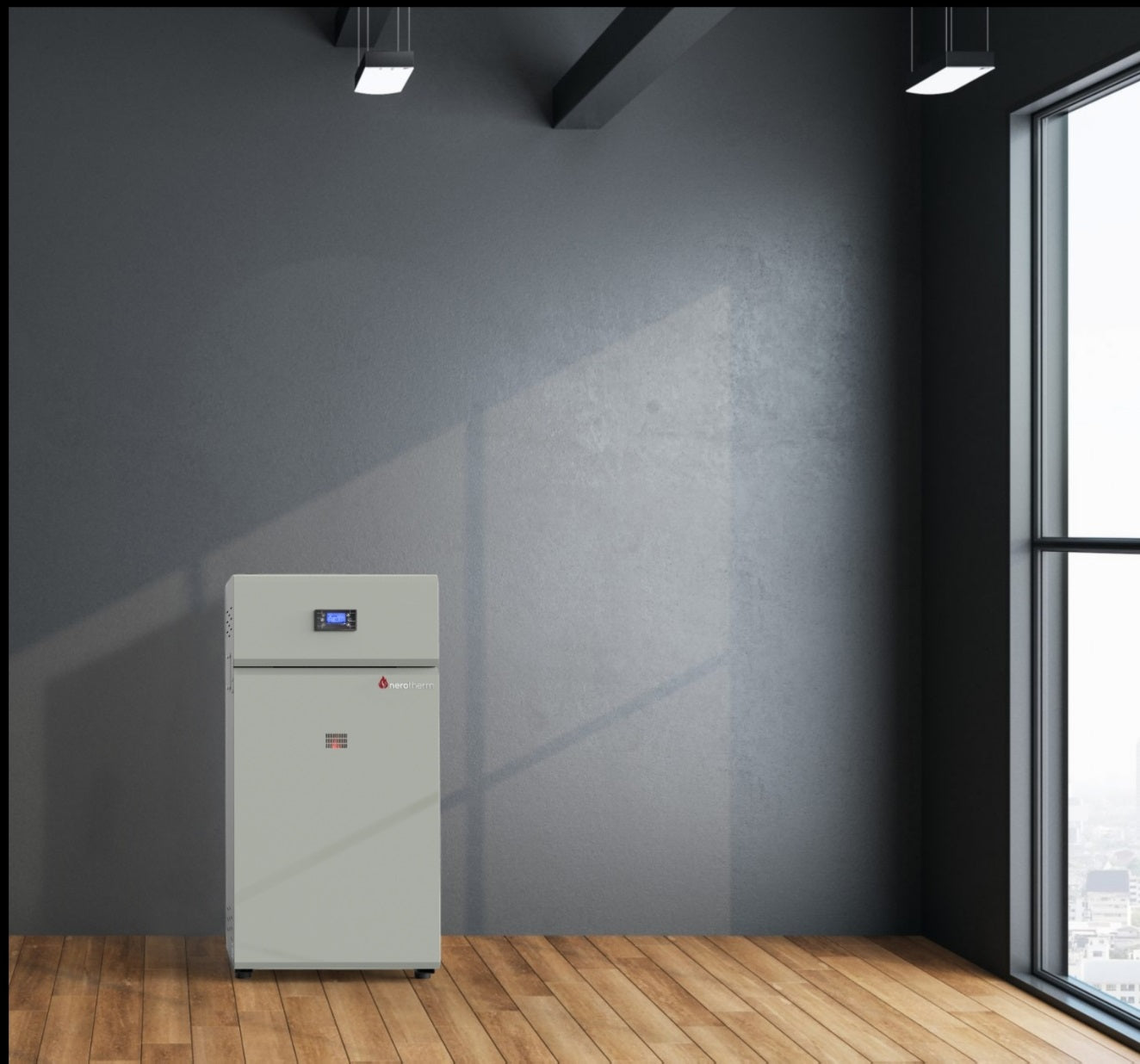 NERO SMART ECO 25kW, Pellet boiler