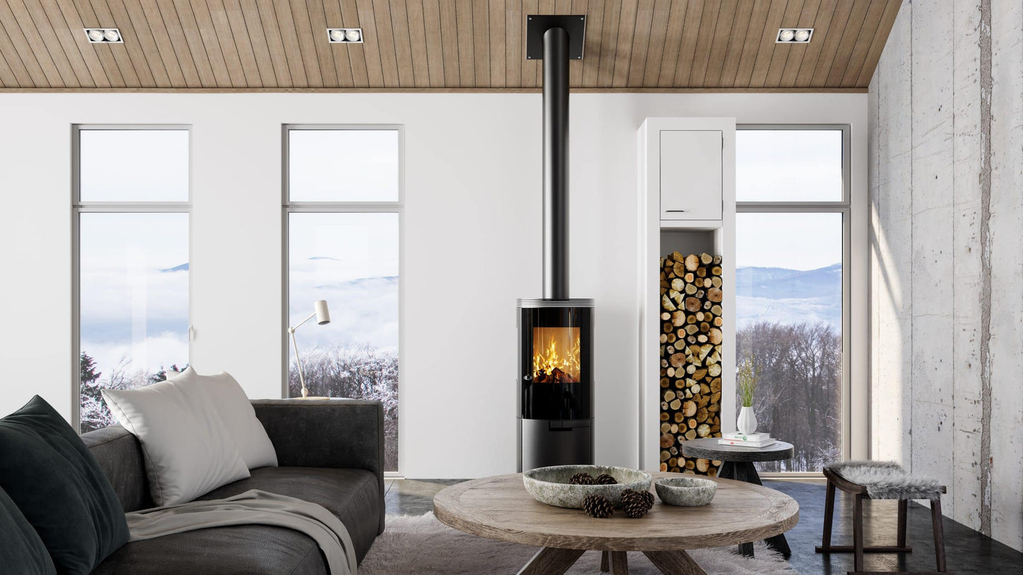 ELIPSE 1B Exclusive 8kW, SVEA FLAME wood stove