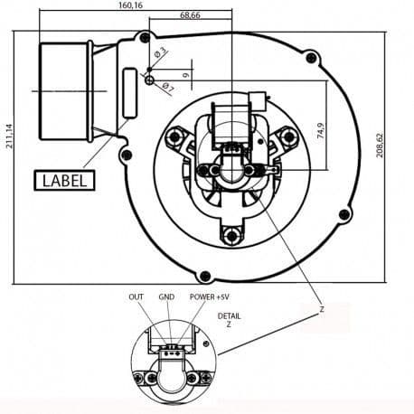 EXHAUST FAN VFC1-160