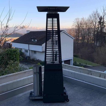 Patio pellet heater, 11kW