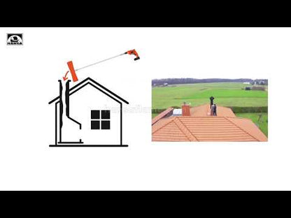 TORNADO rotary chimney sweep tool set
