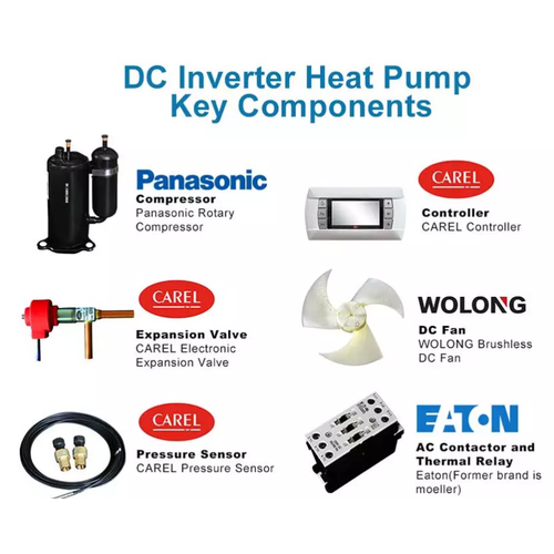 SPRSUN CGK-050V2 (16,5 kW)  monoblock Air-Water  heatpump