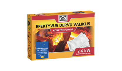 CONCENTRATED SOOT REMOVER for wood stoves 2-6kW (in bags 5x5g)